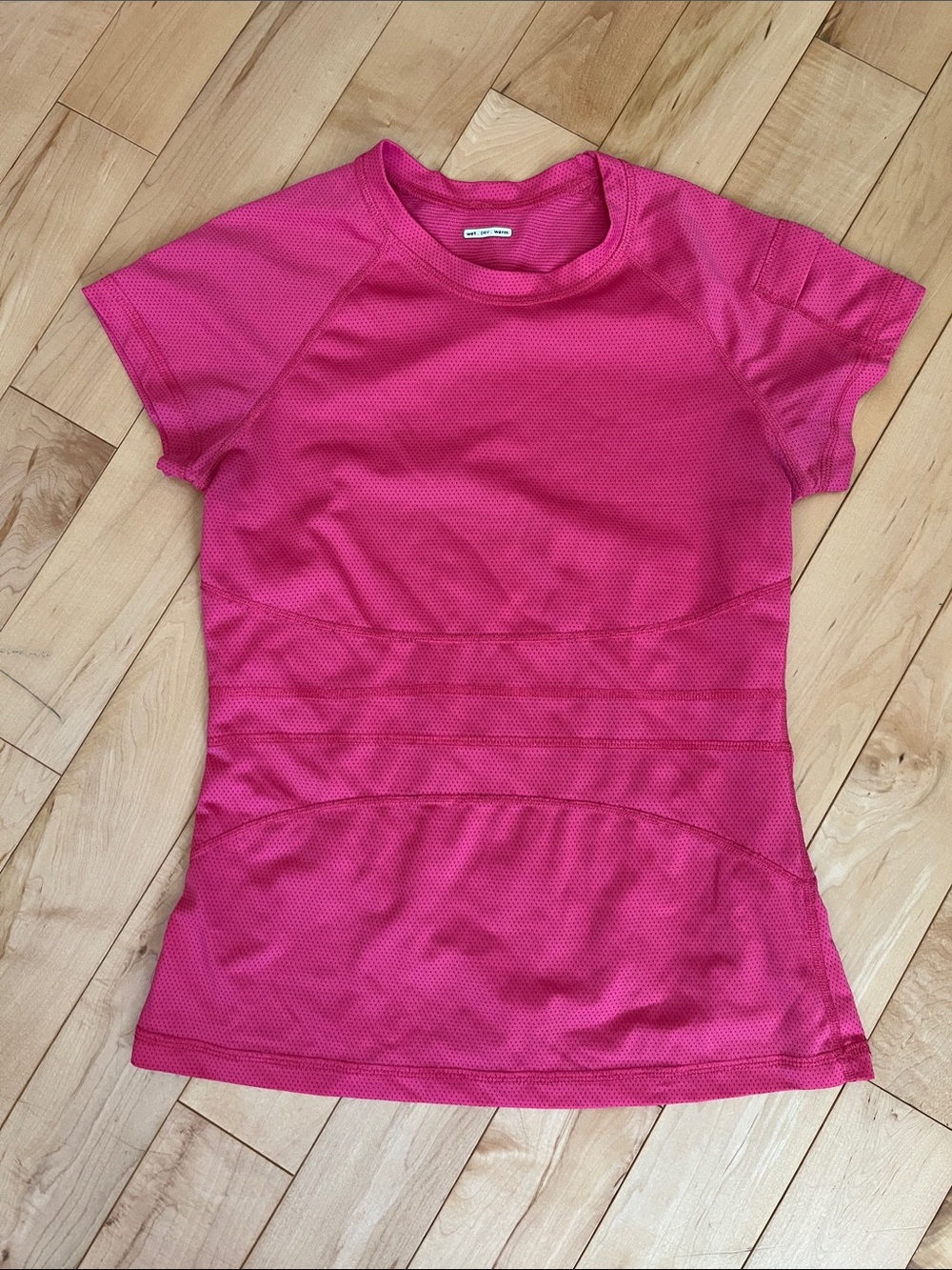 lululemon athletica Hot Pink Short-Sleeve Performance Tee